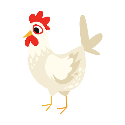 50+ Pencil sketch and Cartoon Images of Chicken