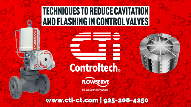 Techniques to Reduce Flashing and Cavitation in Control Valves