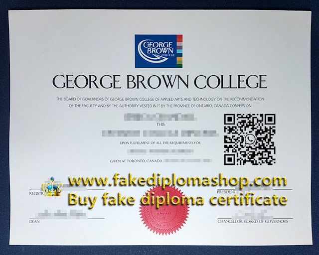 GBC degree, George Brown College diploma