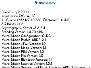 Cara Update OS Blackberry Bold 9900 Dakota