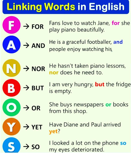 linking words in English