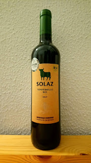 Solaz Bio, Vino de la Tierra de Castilla, Joven 2017 vino tinto