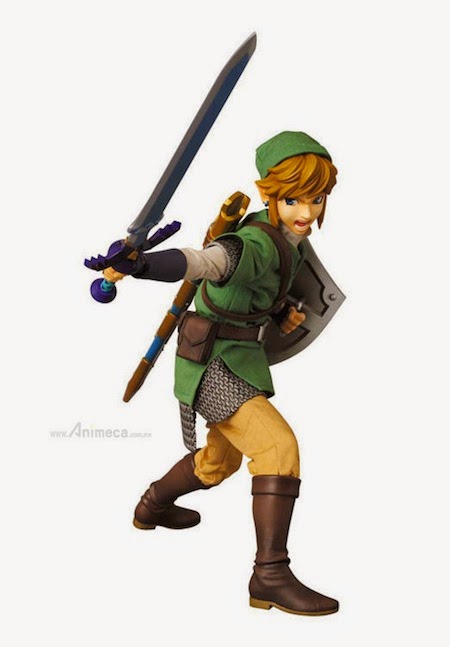 FIGURA LINK REAL ACTION HEROES The Legend of Zelda Skyward Sword