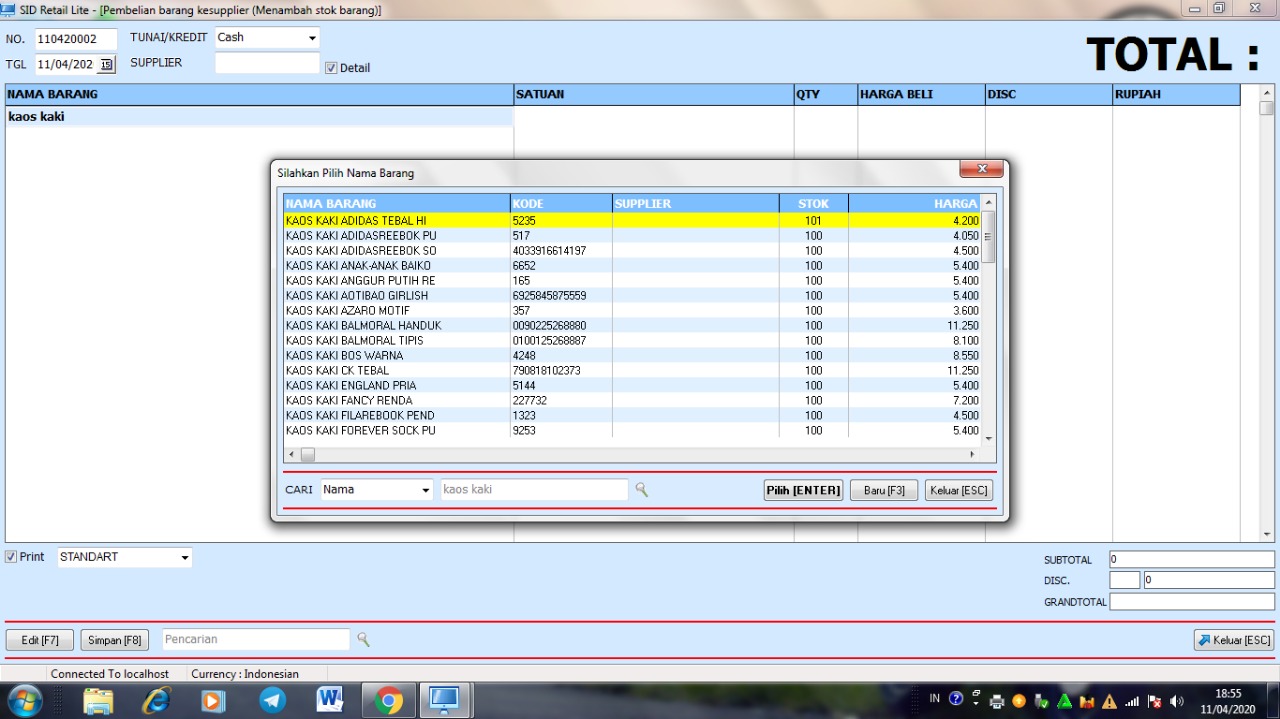 Download Aplikasi Stok Barang Excel Gratis Hal