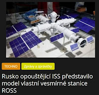 Rusko opouštějící ISS představilo model vlastní vesmírné stanice ROSS - AzaNoviny
