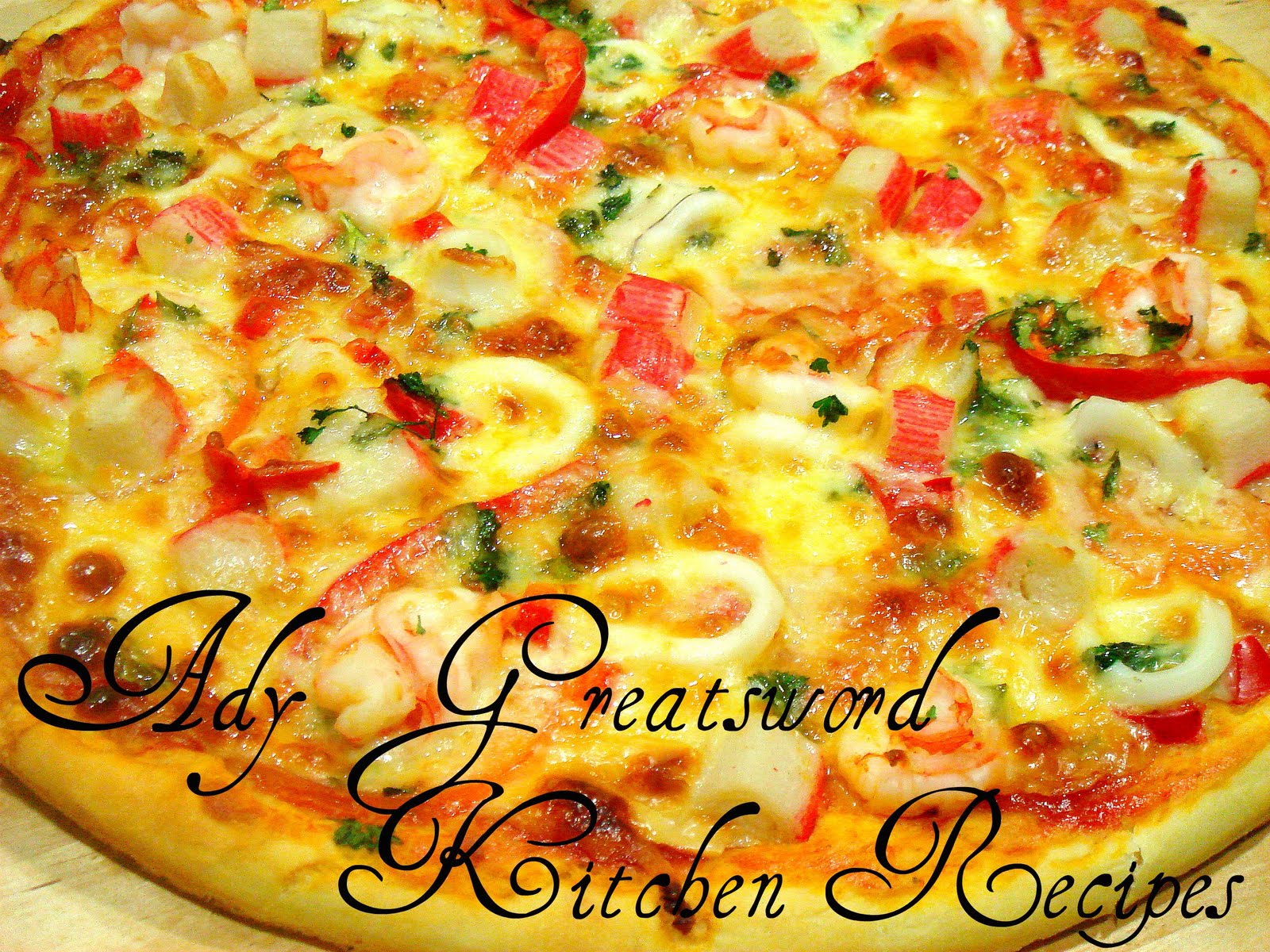 Ady Greatsword Empire Kitchen Recipes: Seafood Pizza 
