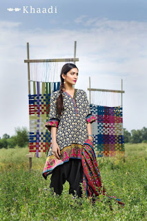 Khaadi Eid UnStiched Collection 2016 With Price For Gilrs