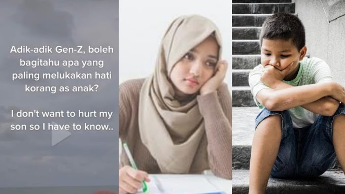 Bila Di Tanya Apa Yang Melukakan Perasaan Mereka? Jawapan Anak-anak Gen Z Mengejutkan