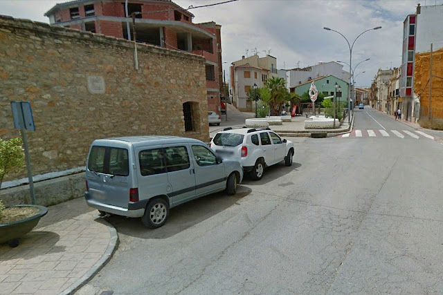 Actual Carrer de la Font. Google Maps.