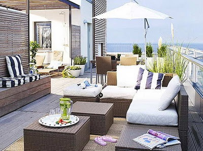 IKEA Patio Furniture At The Beach summer trends 2013