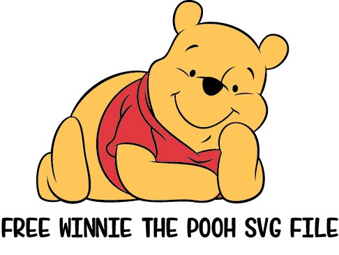 Download Free Winnie the Pooh SVG File - www.my-designs4you.com