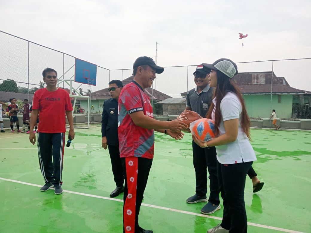 Bupati dan Wakil Bupati Musi Rawas Utara Resmikan Taman Olahraga Rawas Ulu