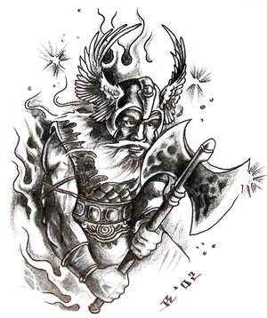 Viking Tattoo Design Picture 2