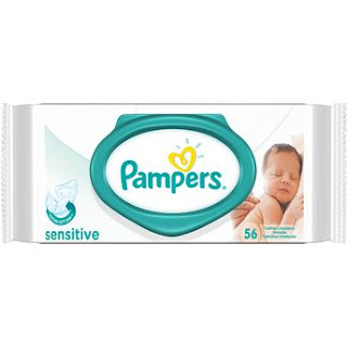 Lenços umedecidos Pampers sensitive