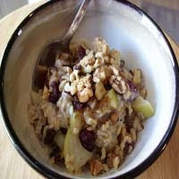 Weight Loss Recipes : Fruity-Nutty Oatmeal