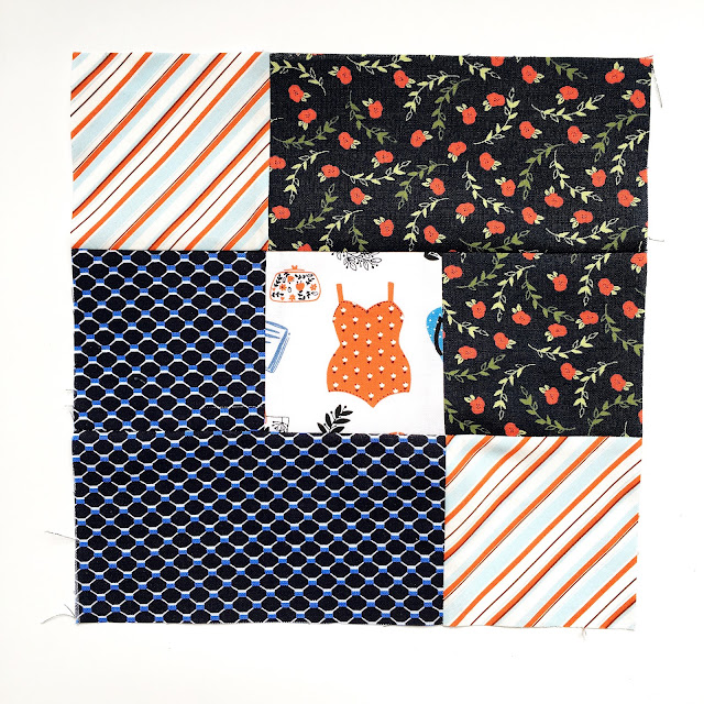 Sunday Sewing { Fussy Cut Sampler Sew Along}