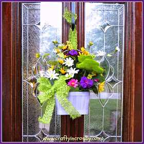 Easter Basket, Easter decor, Wreaths, springtime, bunny, moss