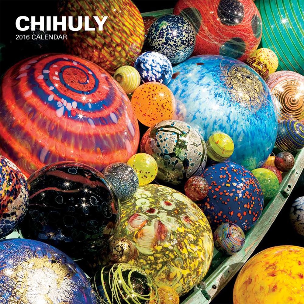  Chihuly 2016 Wall Calendar