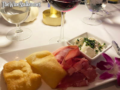 Coccoli Fritti with Twomey Pinot Noir