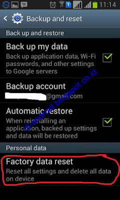 Cara Mengembalikan Android Ke Setelan Pabrik