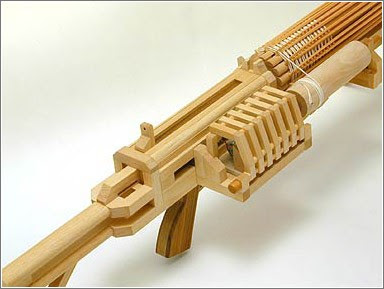 Wood gun