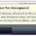 Cara Mengatasi USB Device Not Recognized