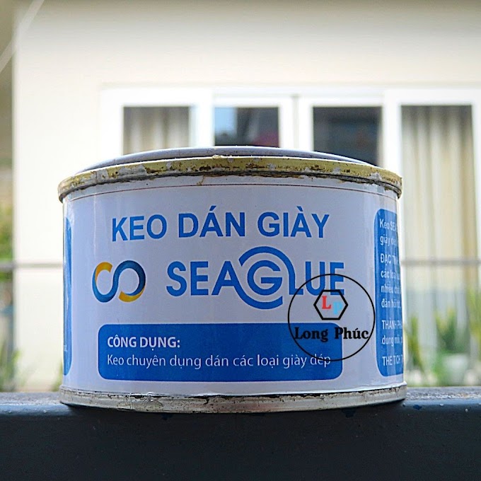 Keo Dán Giày 💖FREESHIP💖 Keo dán giày SeaGlue trong suốt, chịu nước, dính chắc, đàn hồi cao| Long Phúc Shop|Lọ 100g