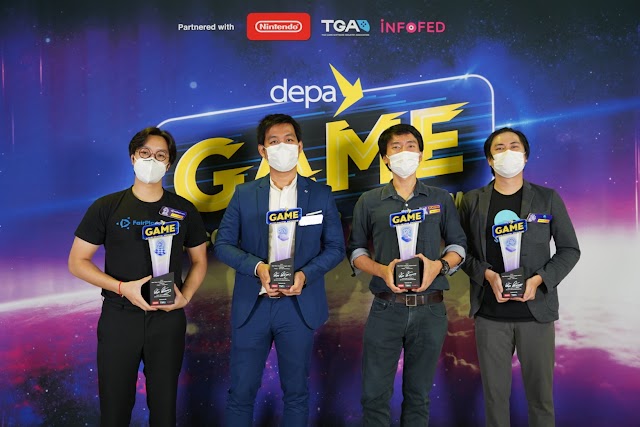 DEPA ผนึก TGA - อินโฟเฟด ประกาศผลสุดยอด 4 ทีมพัฒนาเกมสัญชาติไทย ในโครงการ depa Game Accelerator Program พร้อมปั้นสู่ระดับโลก