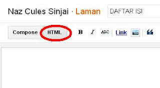 Cara Mudah Membuat Daftar Isi Sitemap Blog