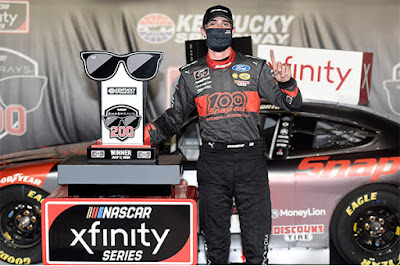 Austin Cindric finds #NASCAR Xfinity Series Victory Lane