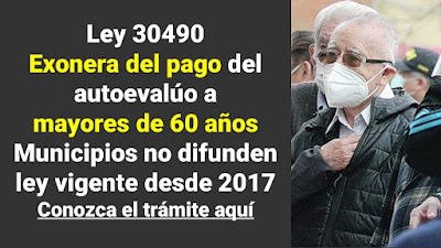 NO pague el AUTOVALÚO municipal requisitos para la Exoneracion de Tributos Municipales