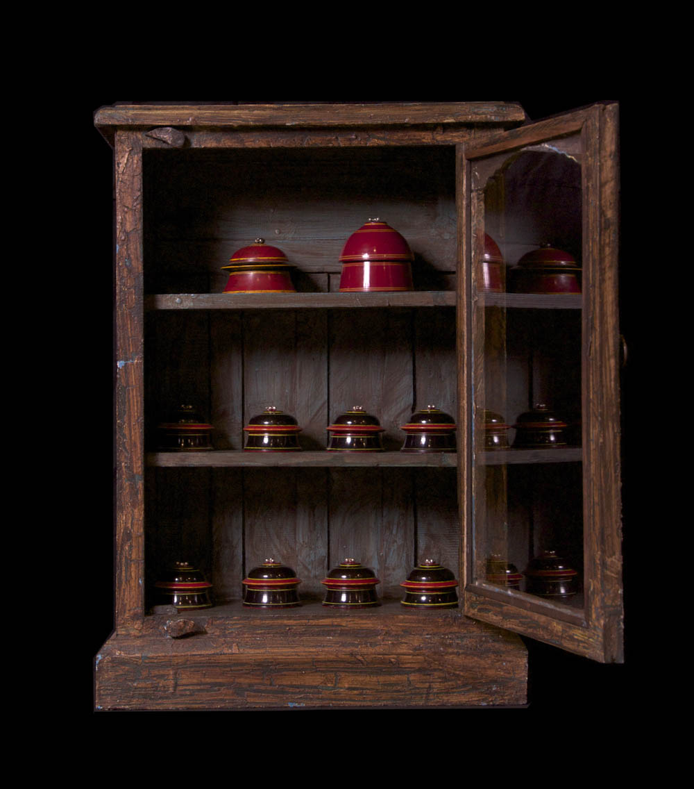 build display case wood