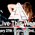 Live This Week: January 27th - February 2nd, 2019