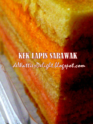 Wattie's HomeMade: Kek Lapis Batik Sutera