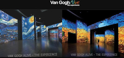 📍Αφιέρωμα #12: Επίσκεψη στην έκθεση "Van Gogh Alive" στο Μέγαρο μουσικής