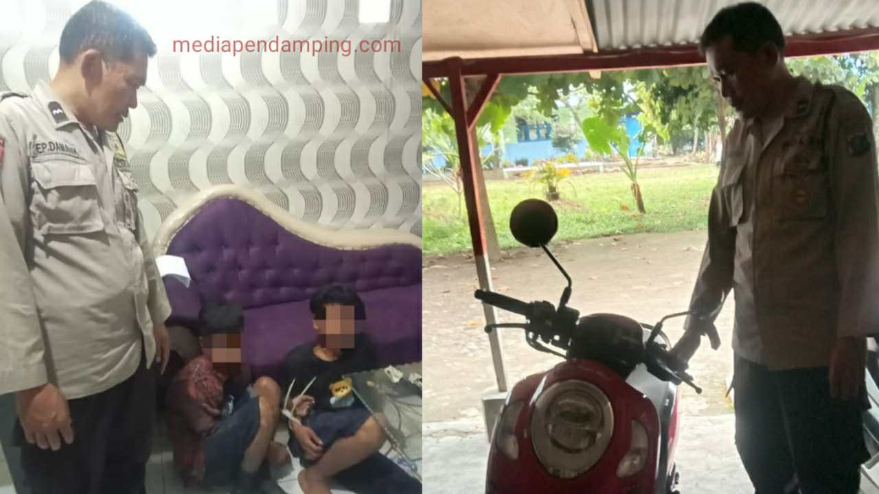 Kepergok Anak Korban Saat Beraksi, Pencuri Sepeda Motor Diamankan Ke Polsek Namorambe