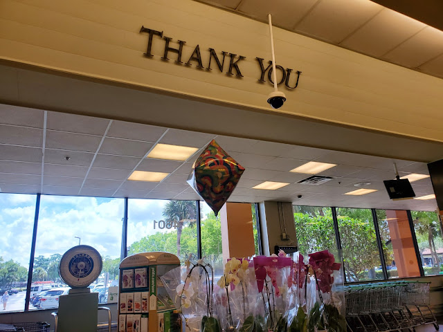 Publix #172 "Thank You" sign - Classy Market 1.0 - Neopolitan Way Shopping Center - Naples, FL - Opened in 1986 - The Sing Oil Blog