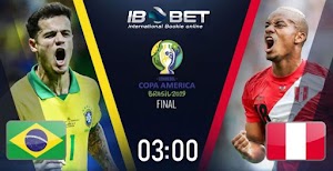 Final Sengit Copa America 2019 : Brazil Vs Peru