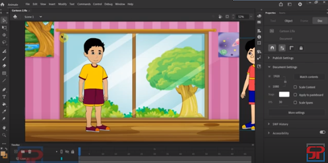Adobe Animate CC 2021. Make cartoon video | Adobe Flash Tutorial | 2D Animation | Hindi Tutorial, Adobe Animate CC 2021 free download,