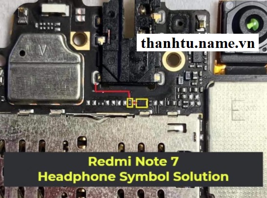 Redmi Note 7 hiện tai nghe