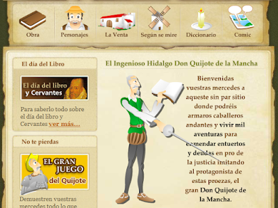 http://www.educa.jcyl.es/educacyl/cm/gallery/Recursos%20Infinity/tematicas/webquijote/comic.html