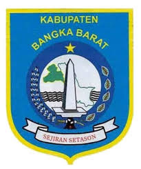 Berdasarkan PERDA Kabupaten Bangka Barat No. 1 Tahun 2005 Tentang Lambang Daerah Kabupaten Bangka Barat.