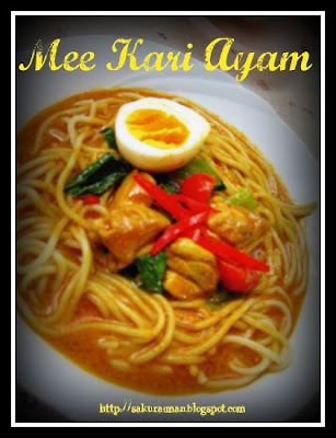 Cara masak mee kari ayam  Cara Memasak
