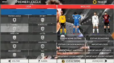  there are European leagues and also the Brazilian league Download FWF 19 v2. New FTS Update 2019