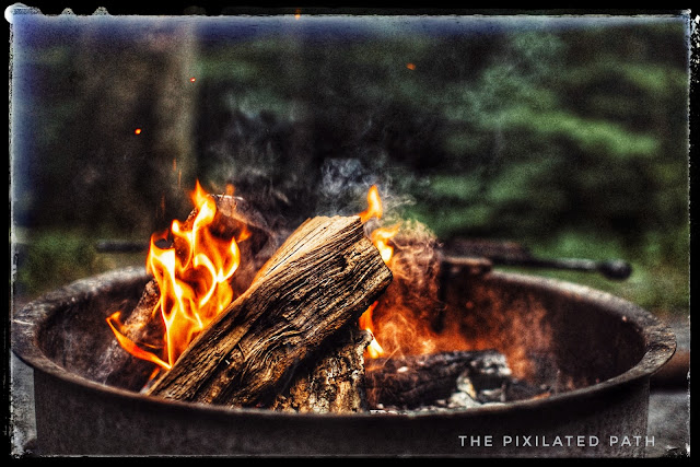 Backyard Beltane Bonfire