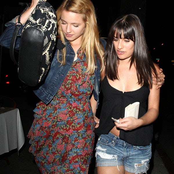 dianna agron and lea michele roommates. Dianna Agron amp; Lea Michele,