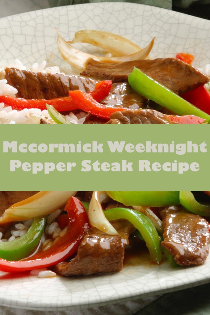 Mccormick Weeknight Pepper Steak Recipe