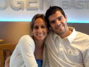 Gisela Dulko with Husband