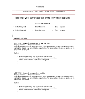 Lebenslauf Muster Download 3