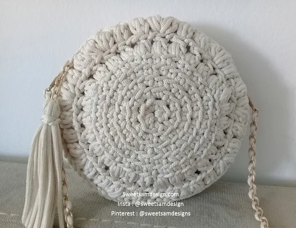 Sac Boho Élégant : Créez Votre Accessoire en Crochet avec Nos Instructions et Graphique